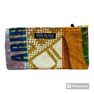NEW In Rice We Trust Pouch